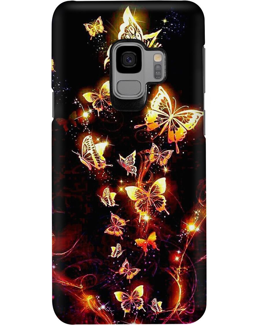 Beautiful golden butterfly phone case - 4
