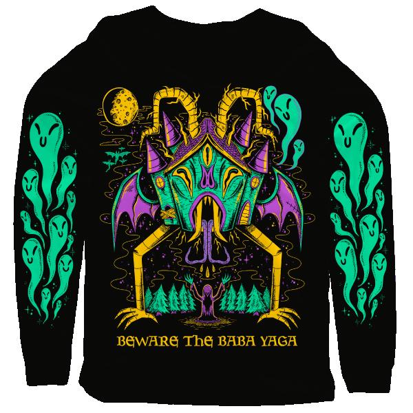 Beware the baba yaga 3d sweatshirt - large