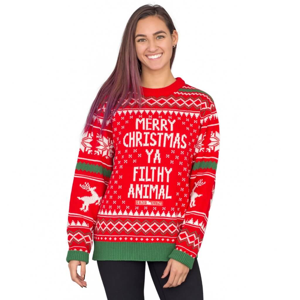 [The best-selling] Merry christmas ya filthy animal snowflake and ...