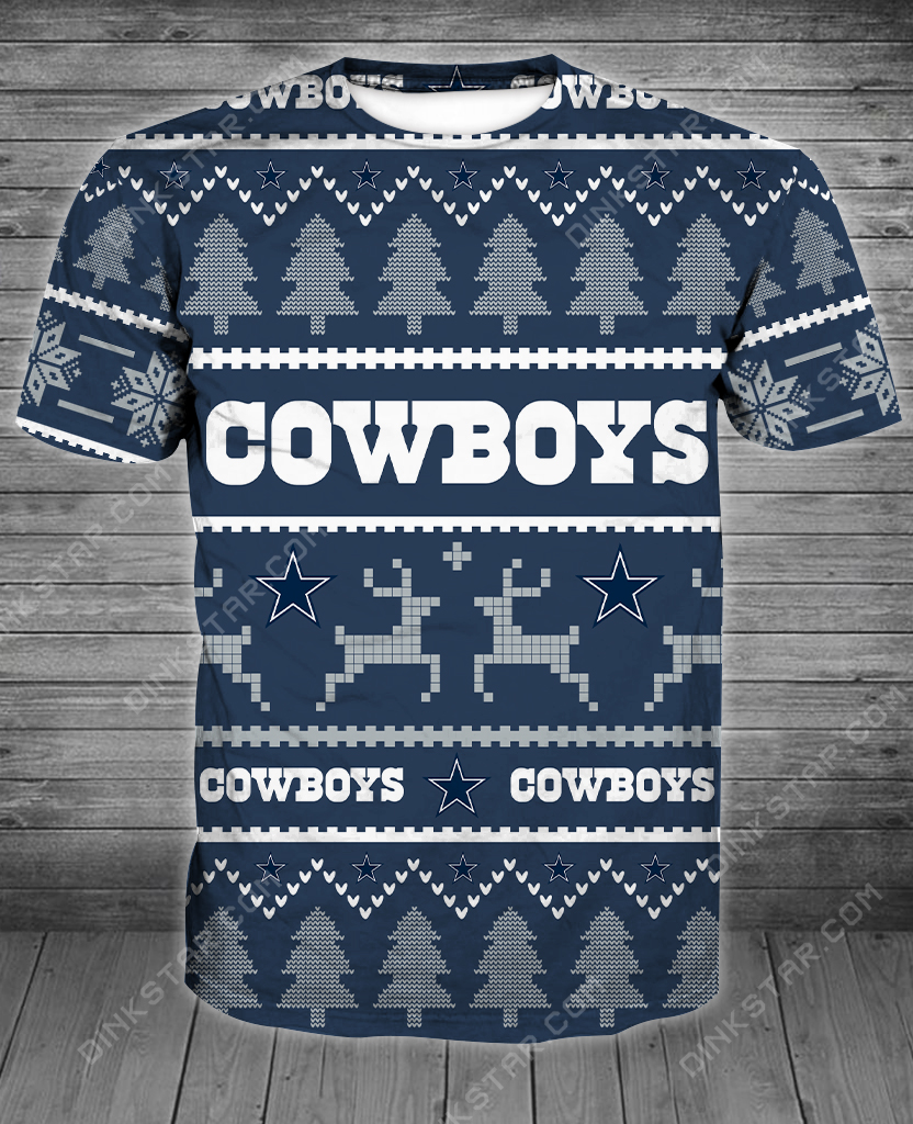 NFL dallas cowboys ugly 3d shirt