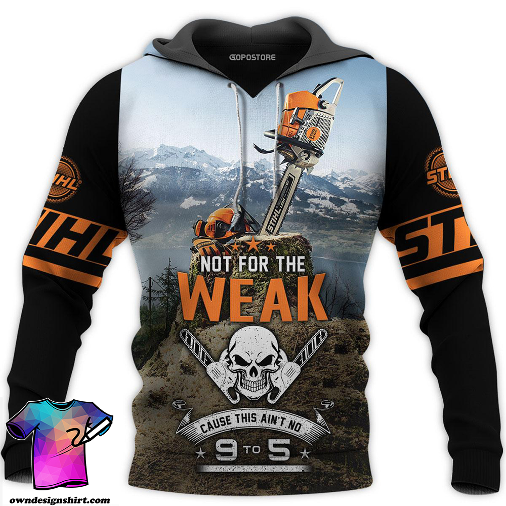 Not for the weak cause this ain't no chainsaw art 3d all over printed shirt