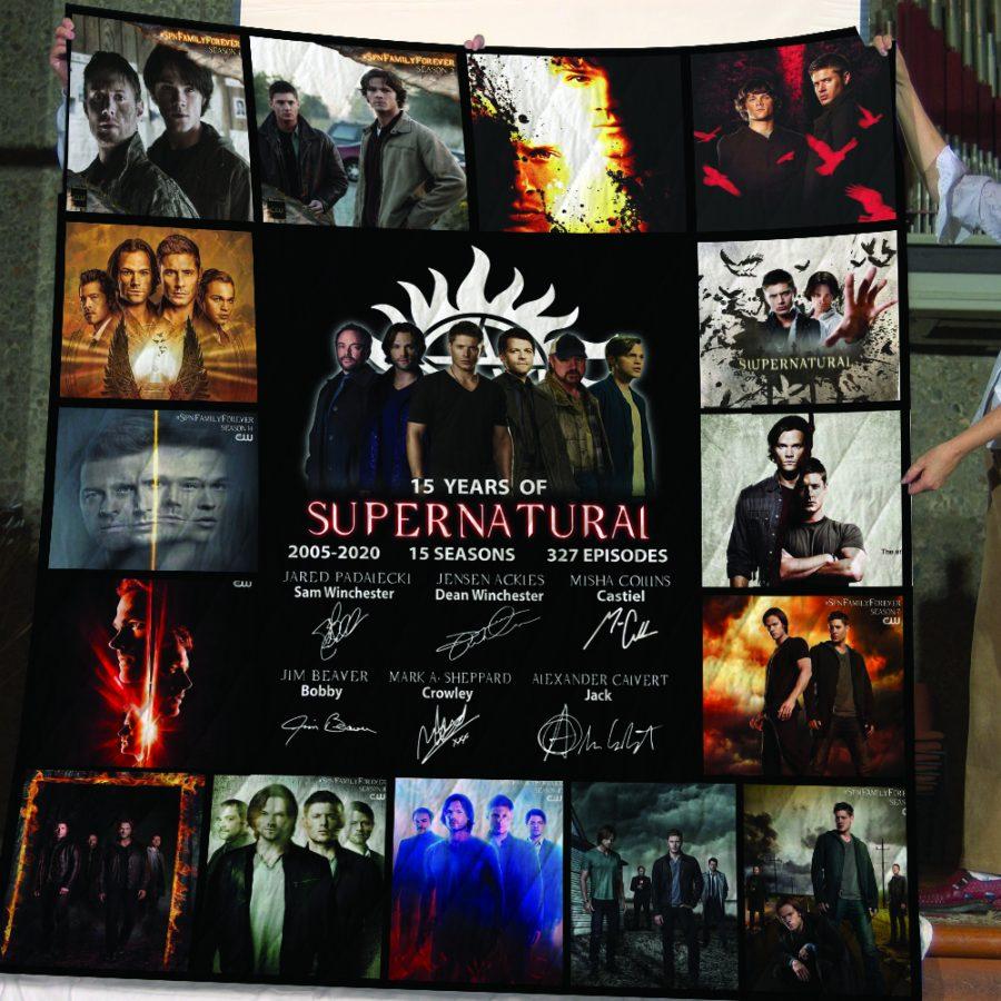 15 year of supernatural quilt 3