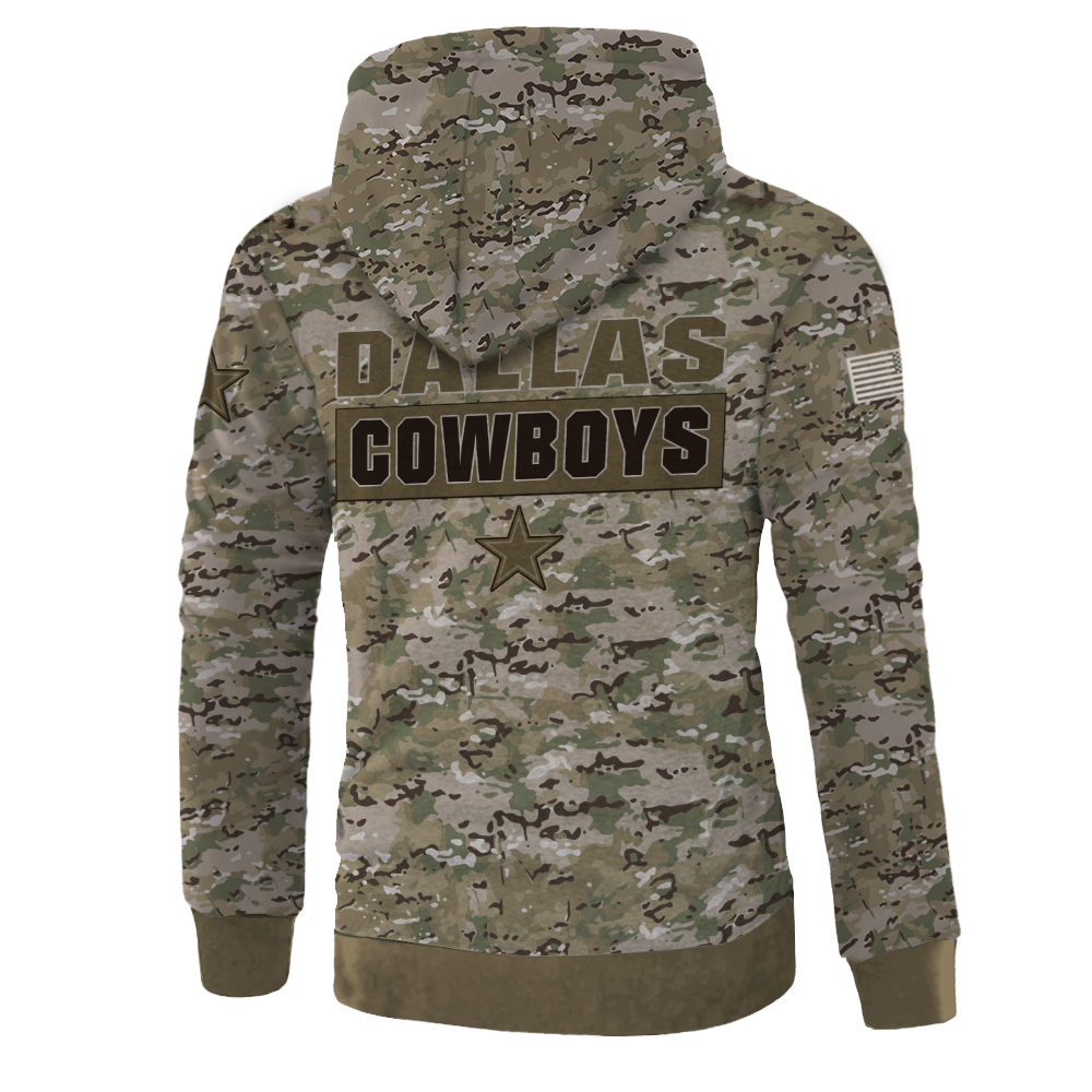 cowboys camo hoodie