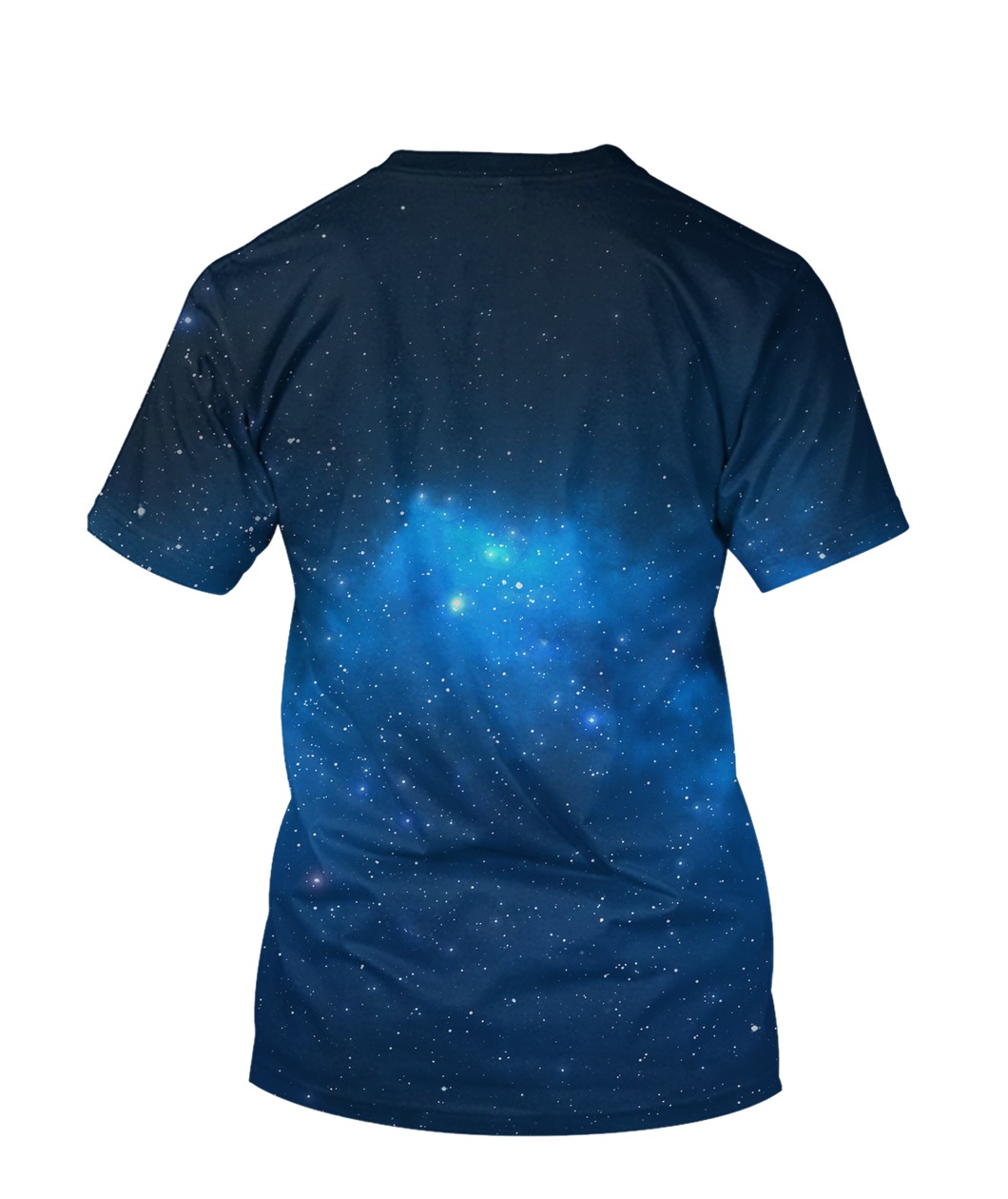 Flower galaxy full printing tshirt - back