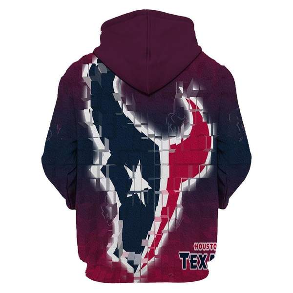 Houston texans full printing hoodie 2