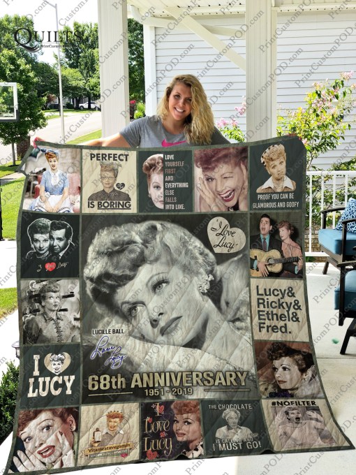 I love lucy 68th anniversary quilt 1