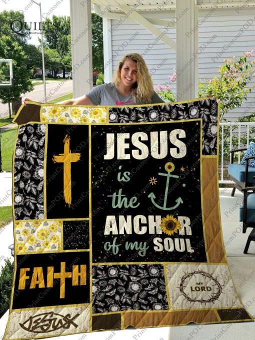 Jesus is the anchor of my soul quilt 1