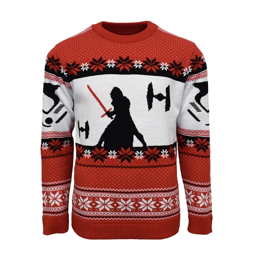 Kylo ren star wars full printing ugly christmas sweater 4