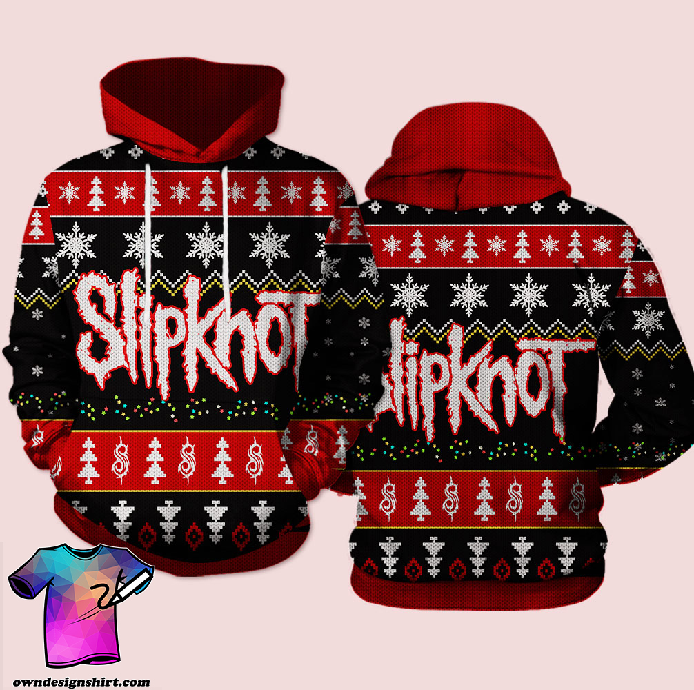 Slipknot knitting pattern all over print shirt