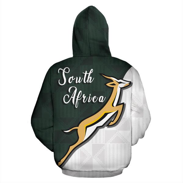 South africa springboks forever full printing hoodie 2