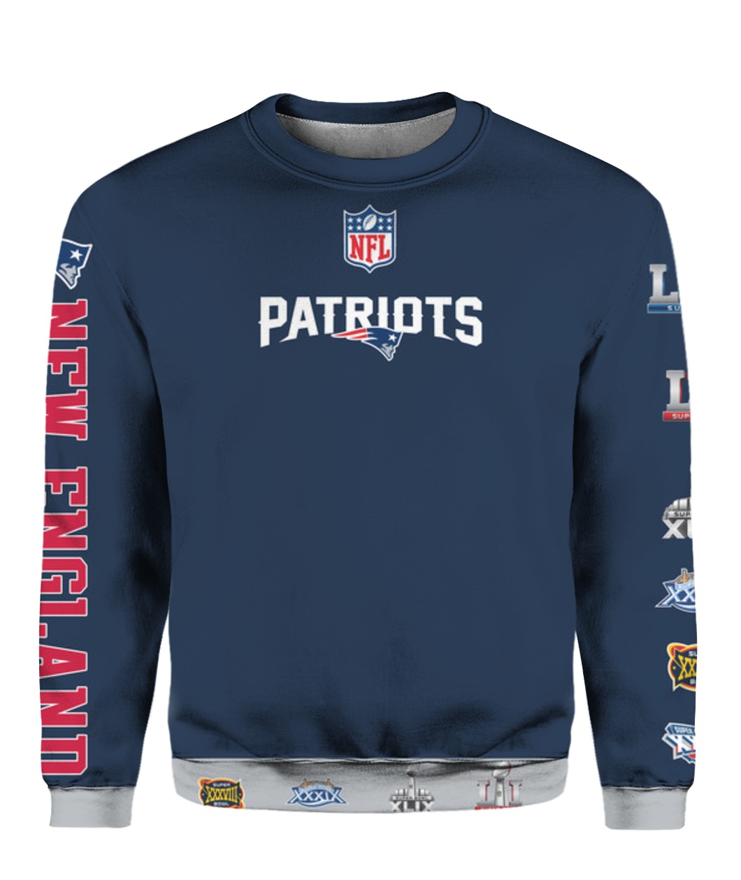 Stand for the flag kneel for the cross new england patriots all over print sweatshirt