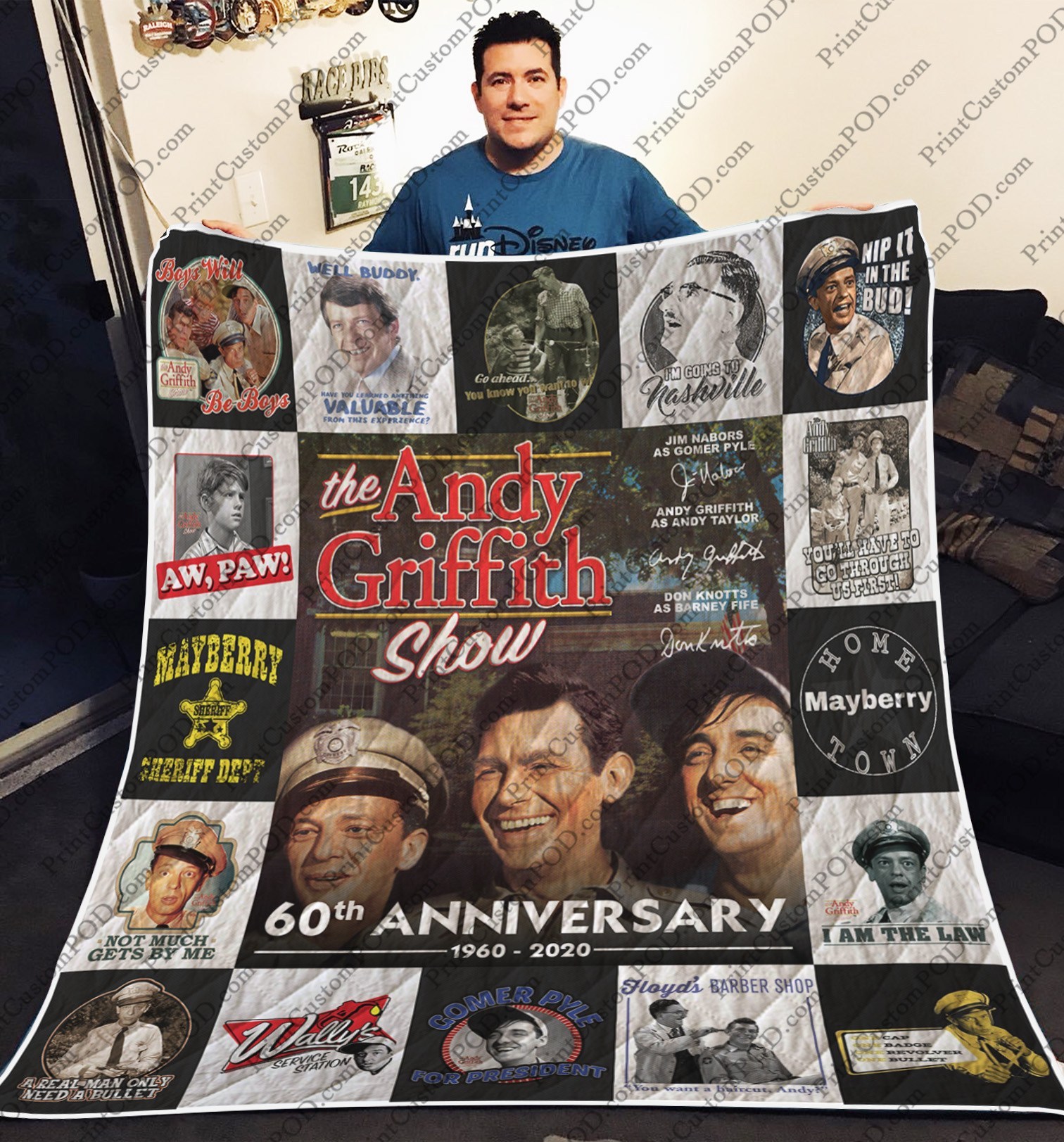 The andy griffith show quilt 1
