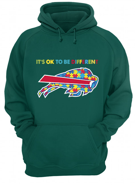 Autism awareness it's ok to be different buffalo bills hoodie
