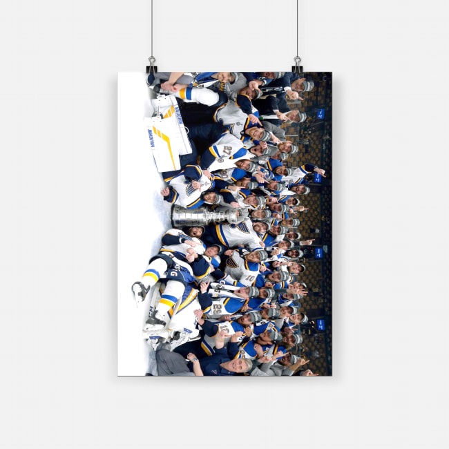 St louis blues win stanley cup for first time in franchise history poster 1