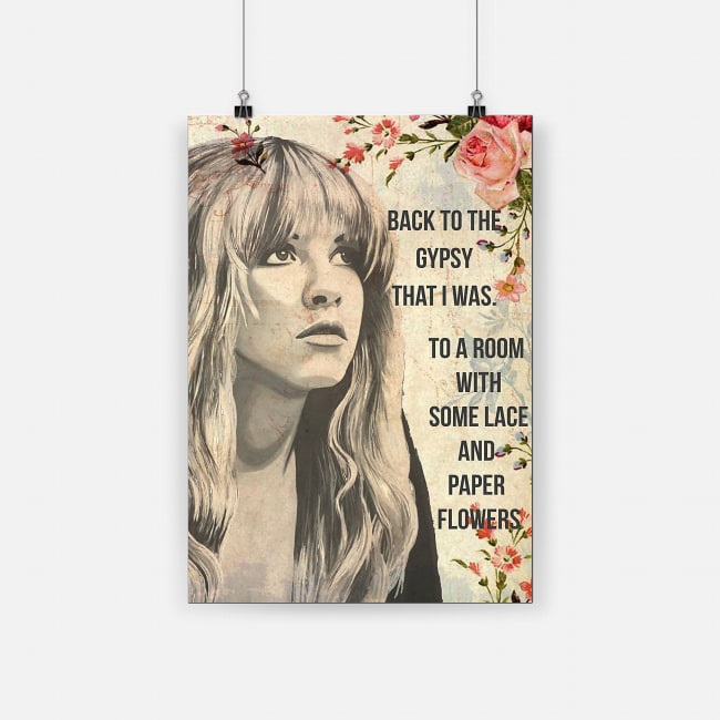 Stevie nicks back to the gypsy that i was poster 1