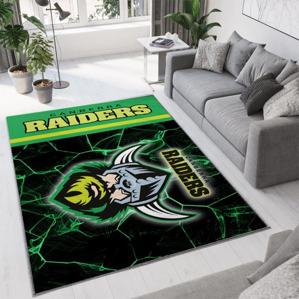 Canberra raiders all over print rug 3