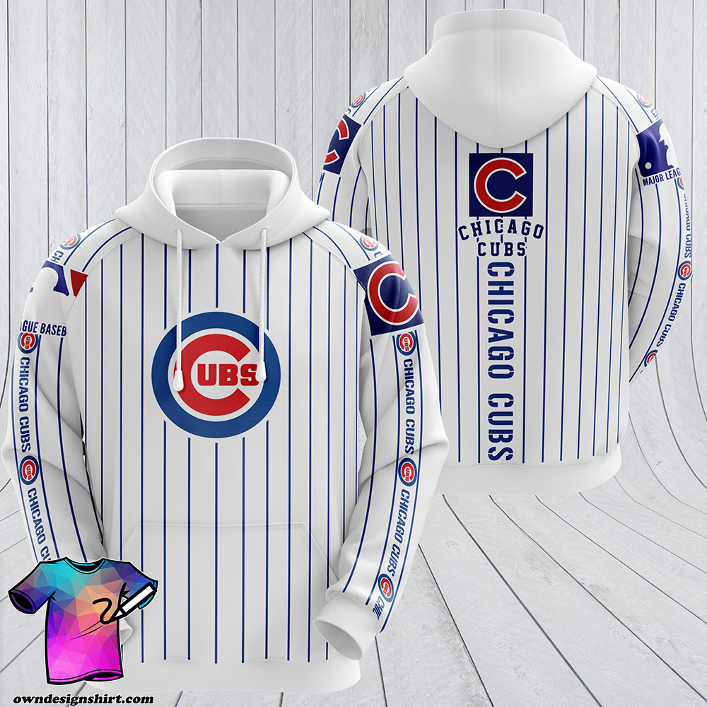 MLB chicago cubs full printing shirt