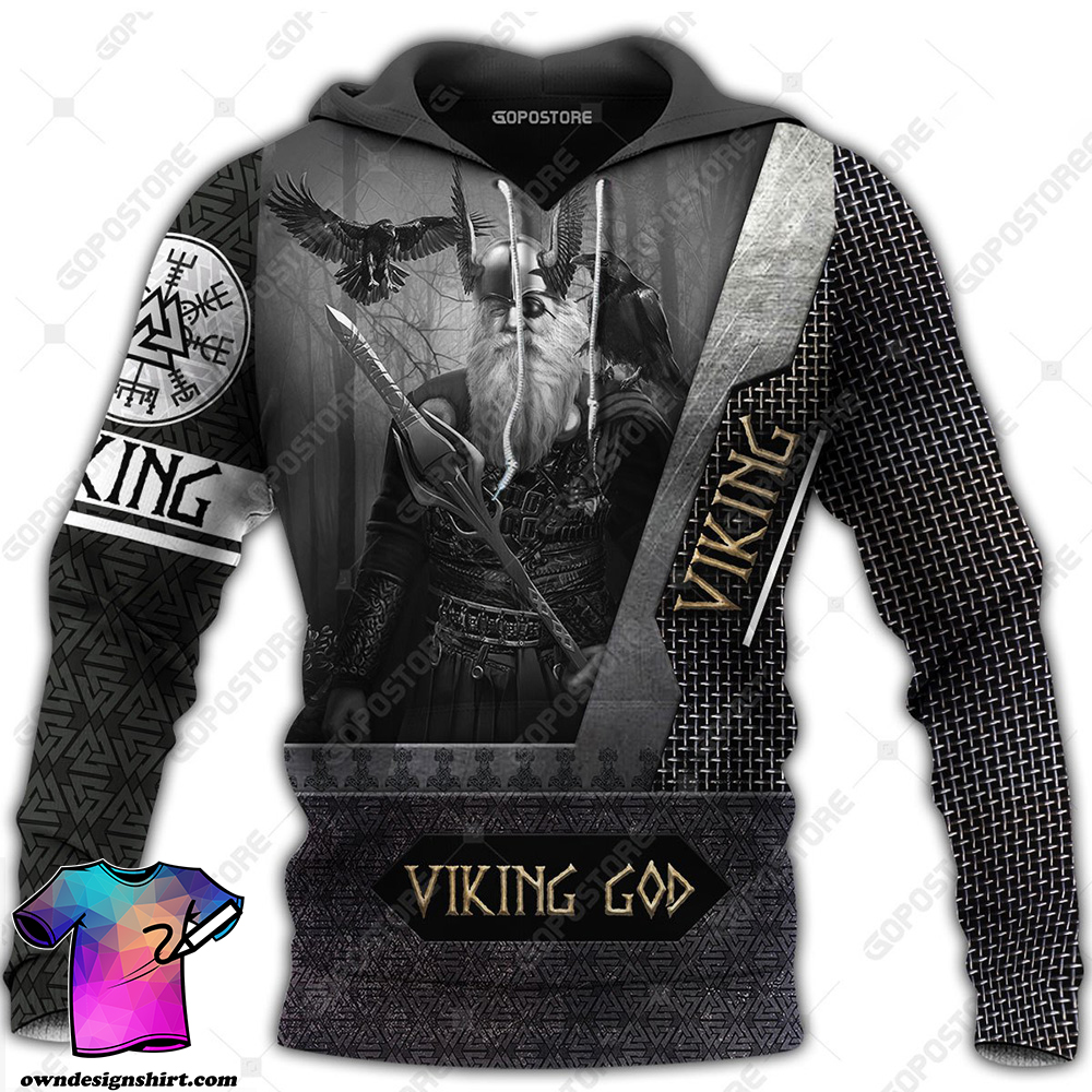 Odin the all father viking full printing shirt