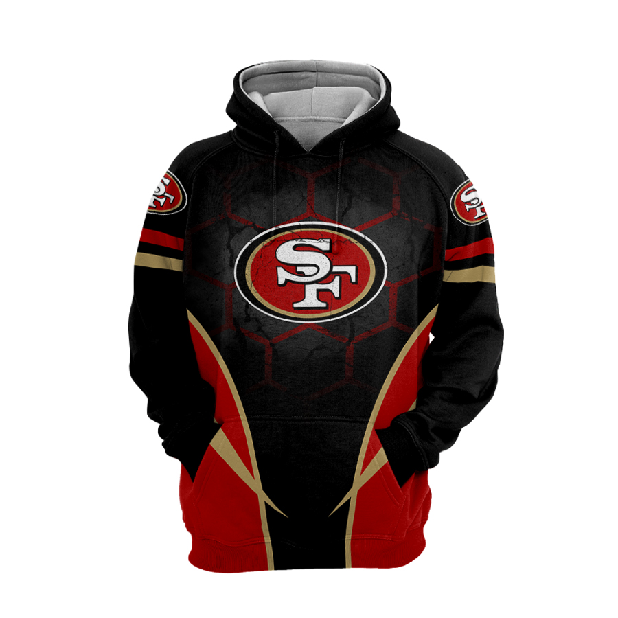 San francisco 49ers super bowl championship all over print hoodie 1