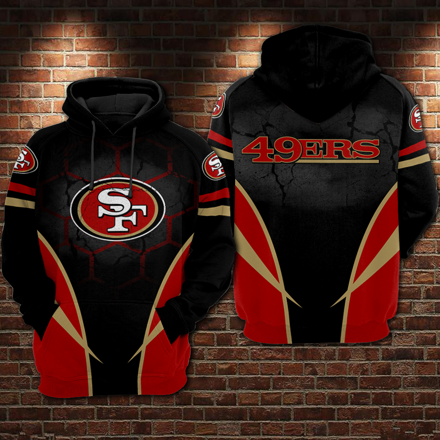 San francisco 49ers super bowl championship all over print hoodie