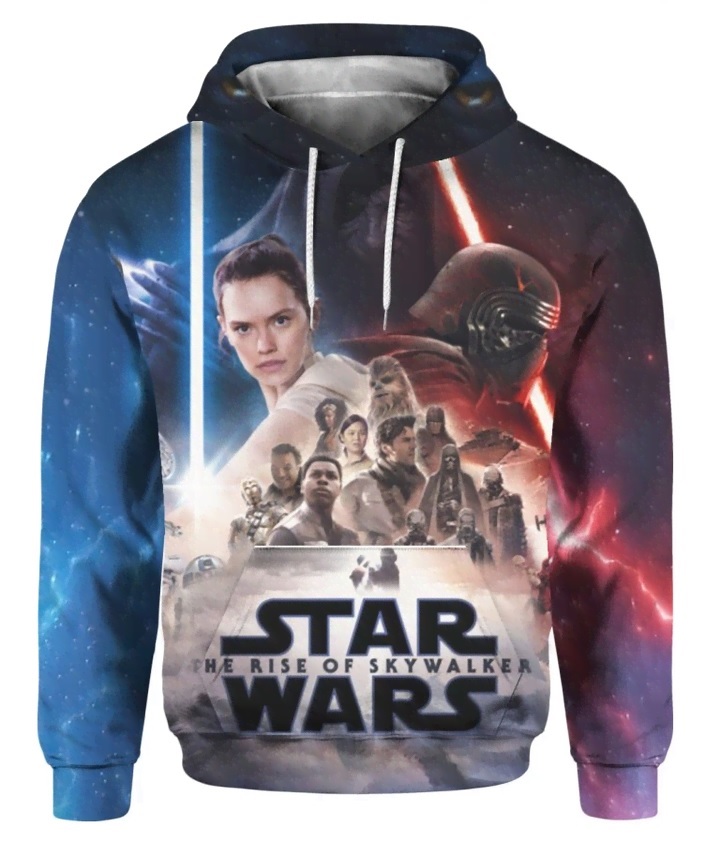 Star wars the rise of skywalker full printing hoodie 1