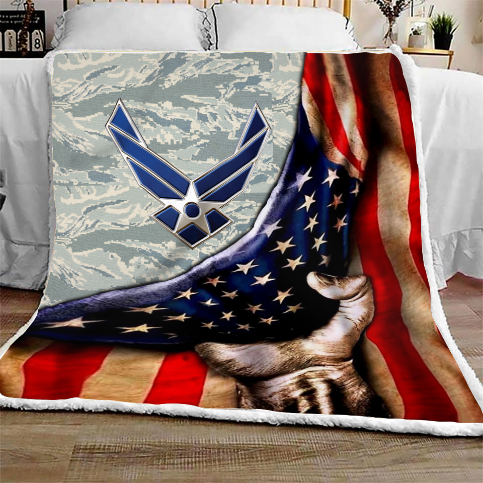 US air force all over printed quilt 3