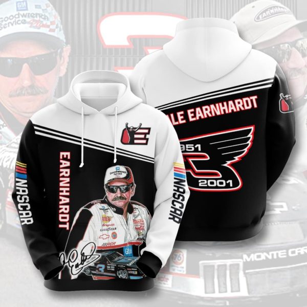 Dale earnhardt racing full printing hoodie 3