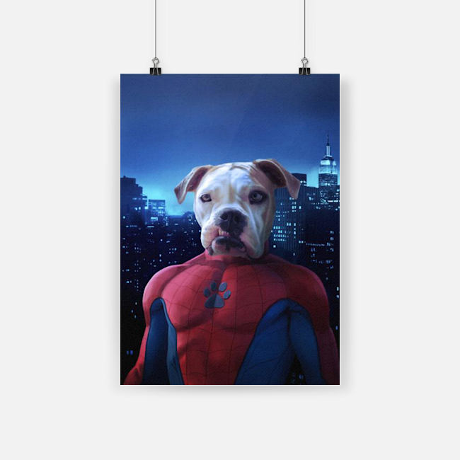 Spider-man pitbull poster 1