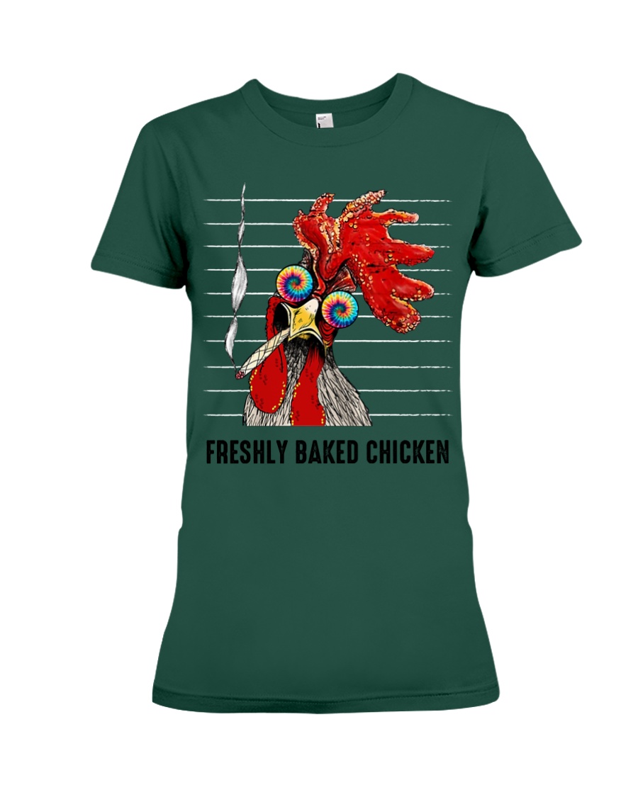 Vintage freshly baked chicken lady shirt