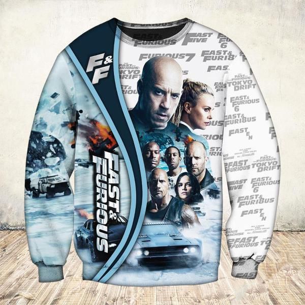 19 years of fast and furious thank you for the memories full printing sweatshirt