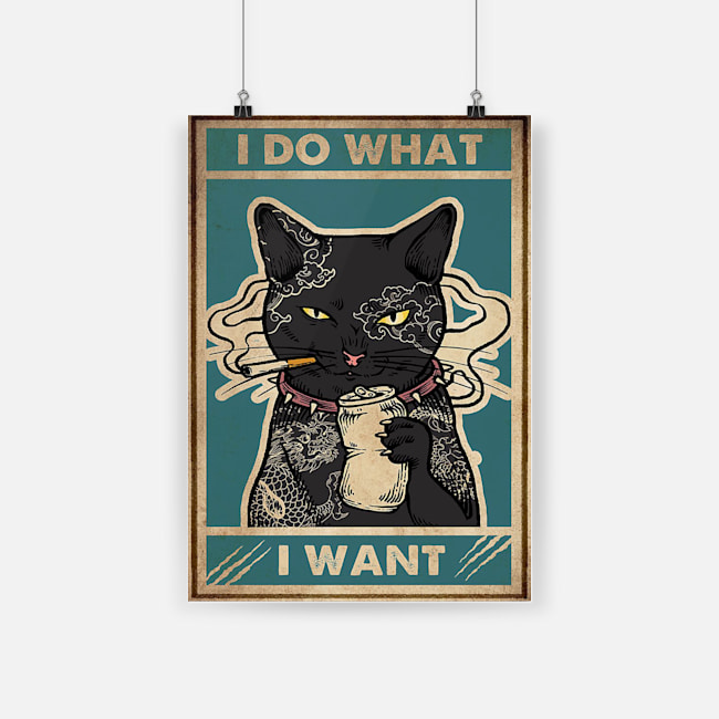 Cat i do what i want poster 1