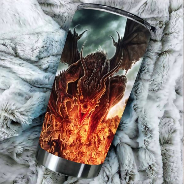 Dragon fire stainless steel tumbler 1
