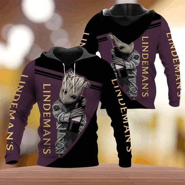 Groot hold lindeman's all over print hoodie 1