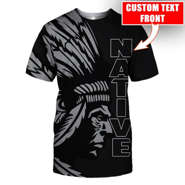 Personalized native american cultures full printing tshirt