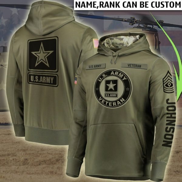 Personalized united states marine corps veteran all over printed hoodie 3