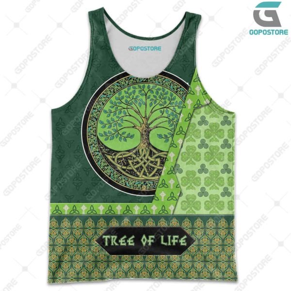 Viking art tree of life 3d all over printed tank top