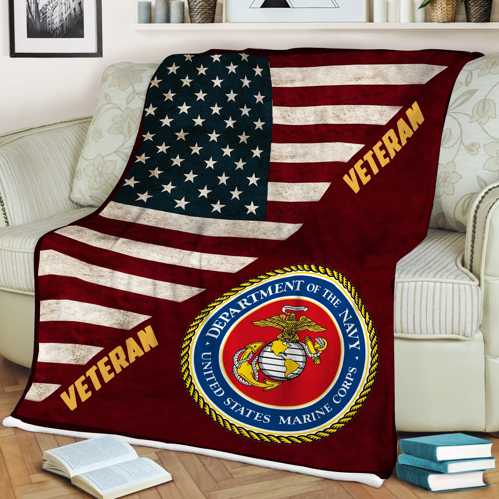 Veteran of marine full printing blanket 2