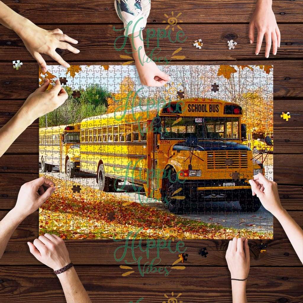 Bus driver school bus jigsaw puzzle 1
