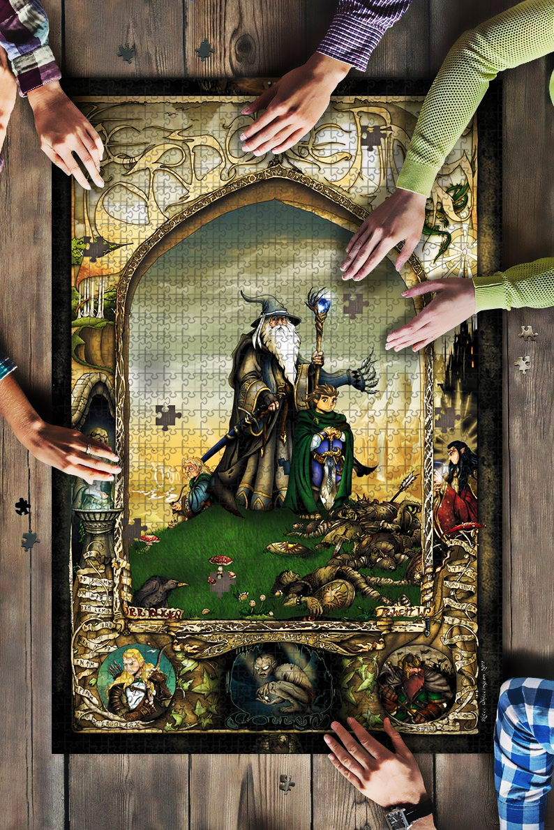 Lord of the rings jigsaw puzzle 1
