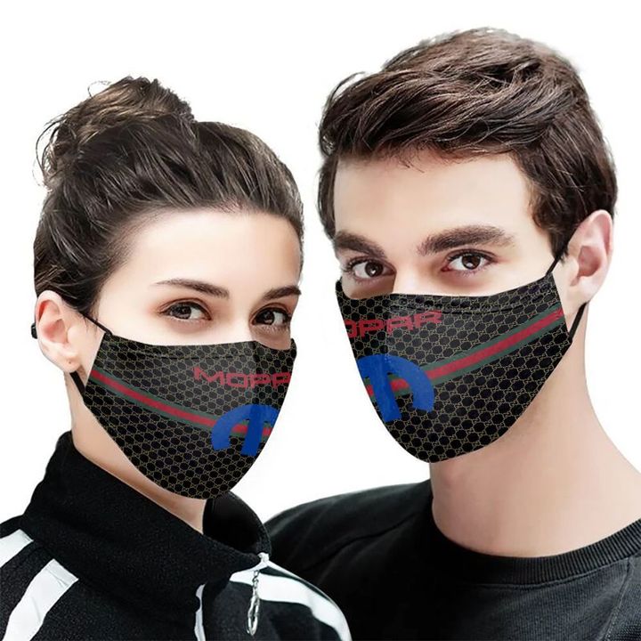 Mopar symbol anti-dust cotton face mask 1