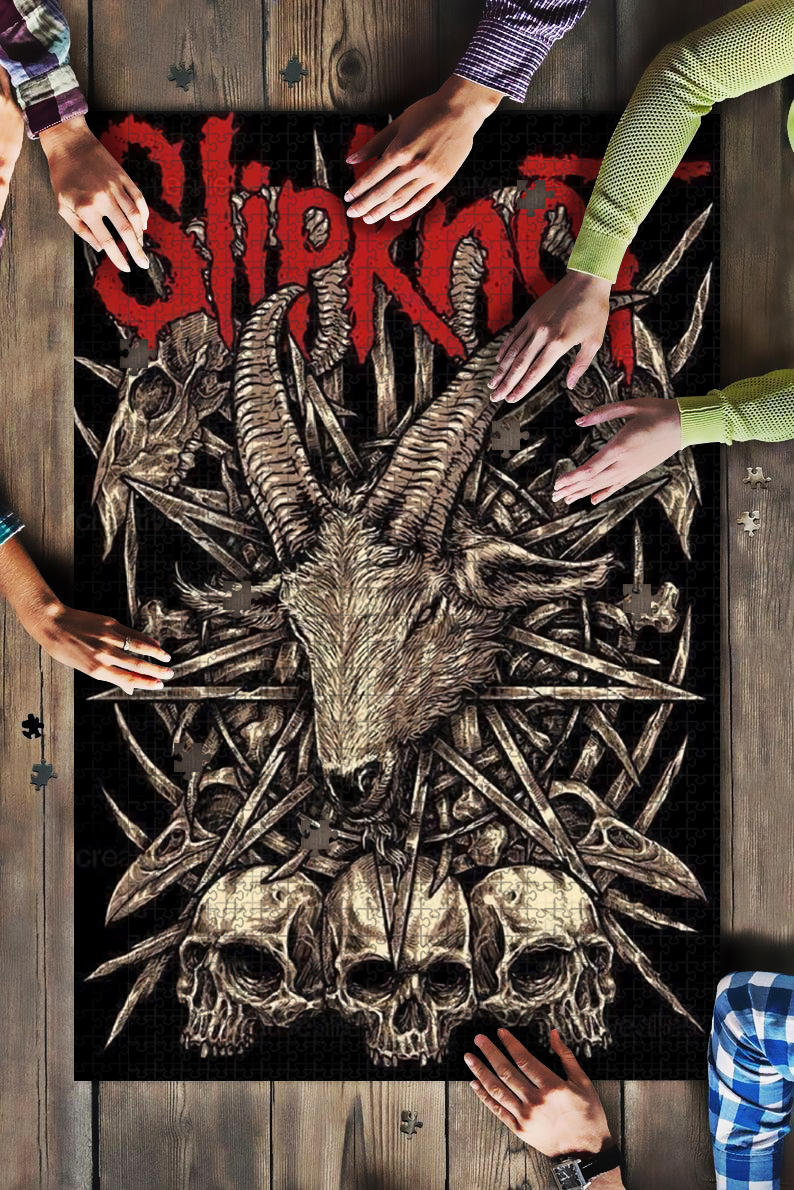 Slipknot satanic rock band jigsaw puzzle 1