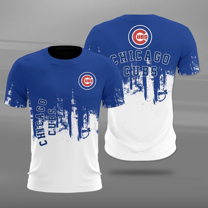 MLB chicago cubs full printing tshirt