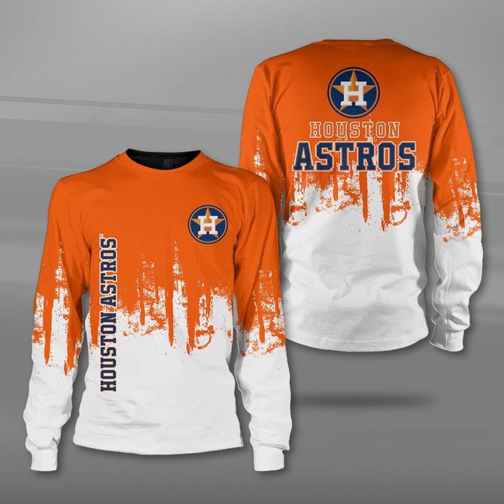 Houston Astros MLB Cartoon T-Shirt - Ink In Action