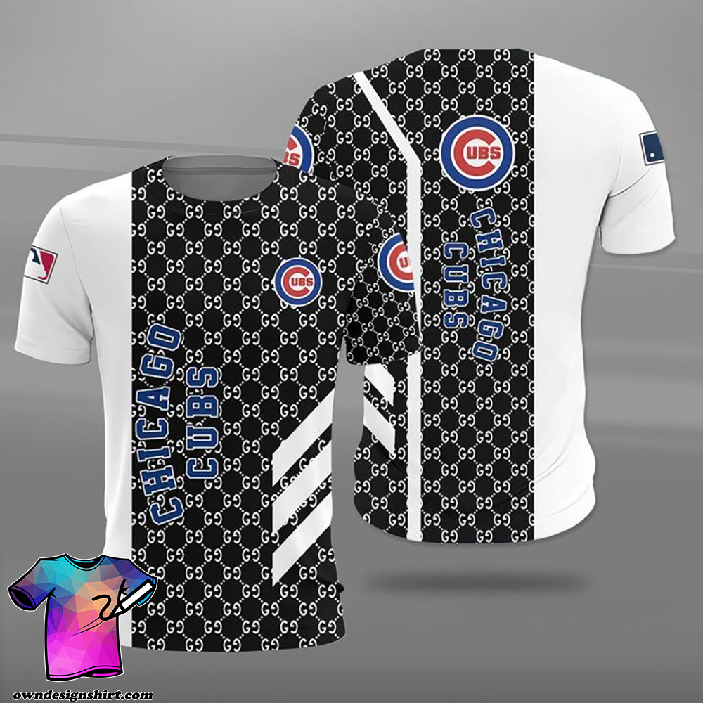 Major league baseball chicago cubs full printing shirt