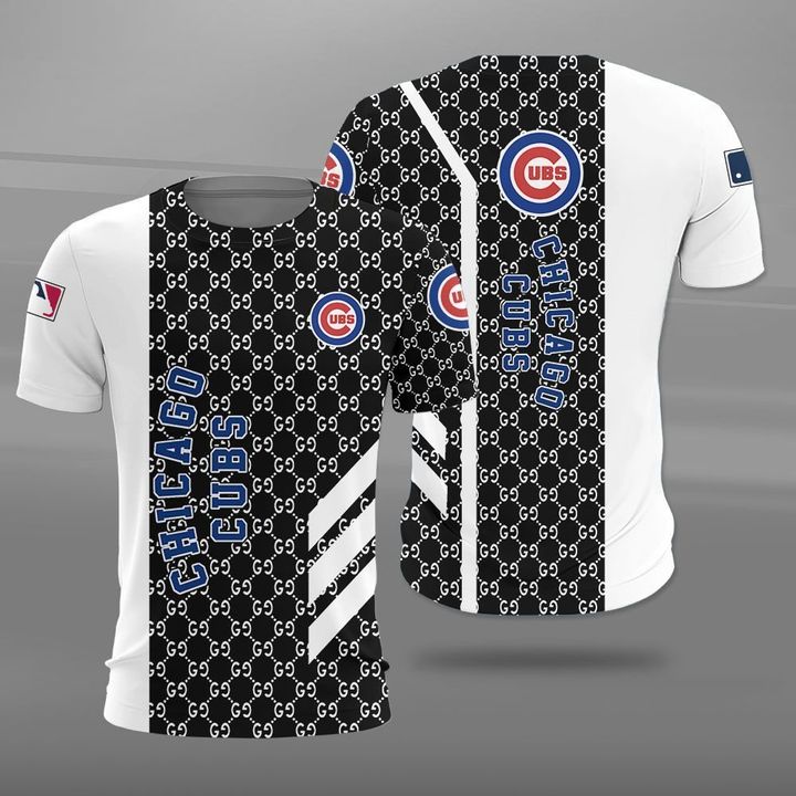 Major league baseball chicago cubs full printing tshirt