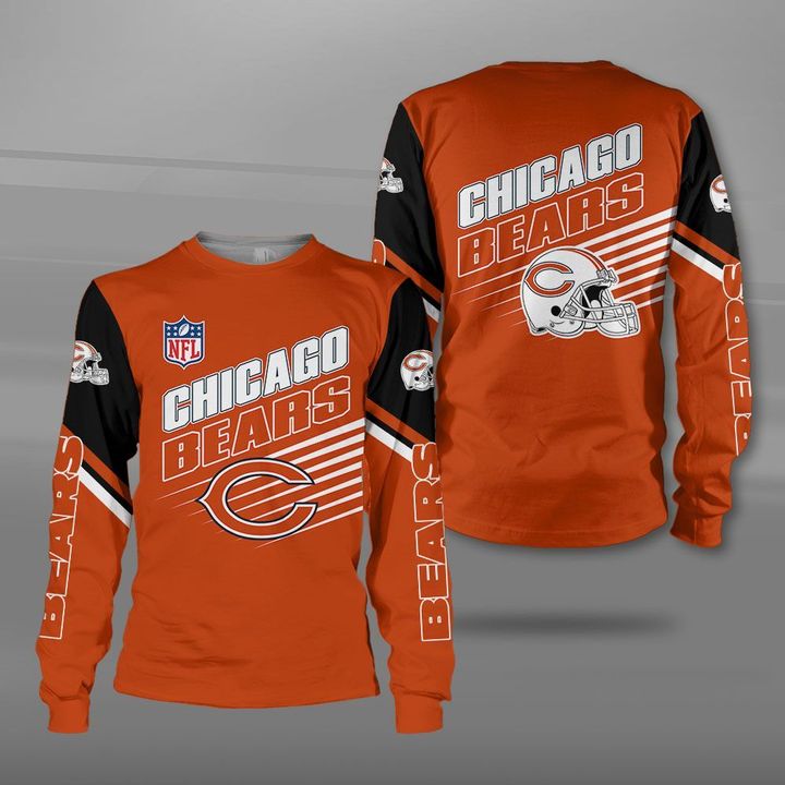 NFL chicago bears full printing sweatshirt