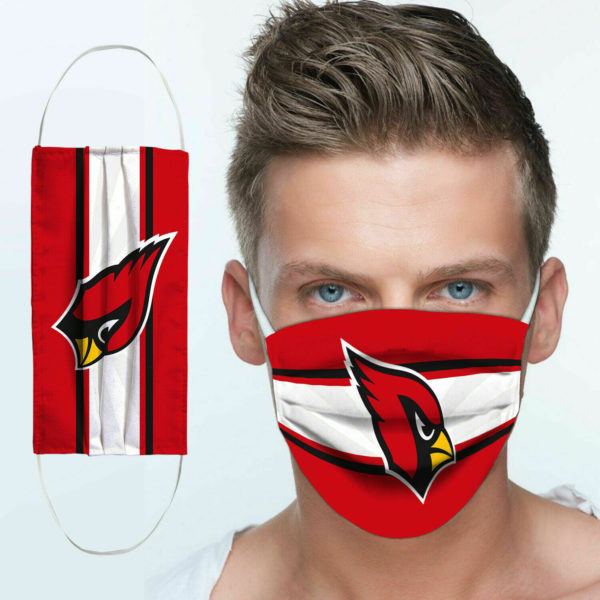 Arizona cardinals football team anti pollution face mask 1