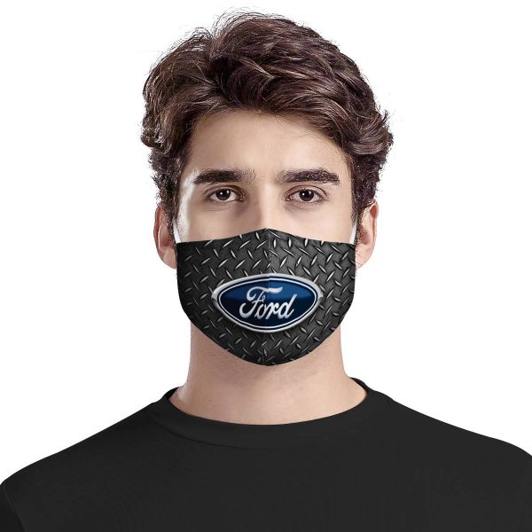 Ford logo car anti pollution face mask 1