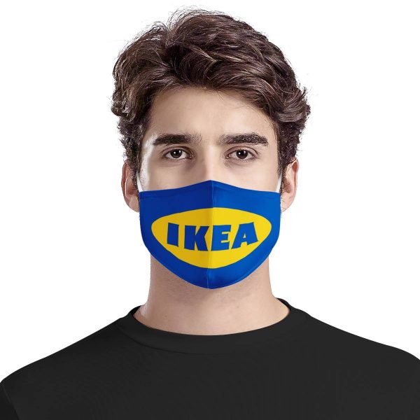 Ikea symbol all over printed face mask 1