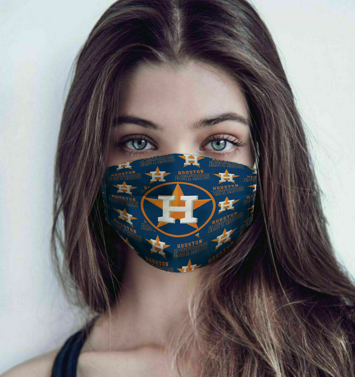 MLB houston astros anti pollution face mask 1
